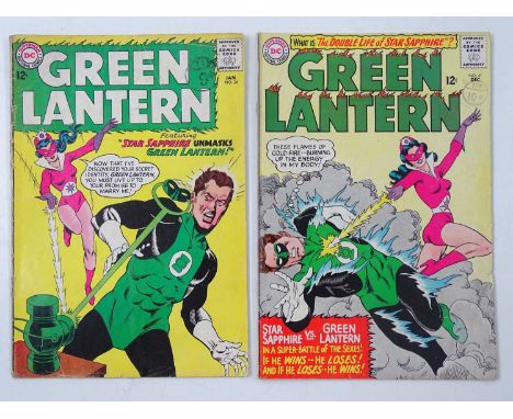 GREEN LANTERN #26 &amp; 41 (2 in Lot) - (1964/65 - DC - UK Cover Price) - Includes Second appearance of Star Sapphire + Star 