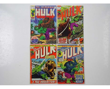 INCREDIBLE HULK #121, 129, 149, 161 (4 in Lot) - (1969/73 - MARVEL - US Price &amp; UK Price Variant ) - Includes "Death" of 