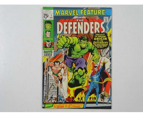 MARVEL FEATURE: THE DEFENDERS #1 - (1971 - MARVEL) - Origin and First appearance of the Defenders (Dr. Strange, Hulk, Sub-Mai