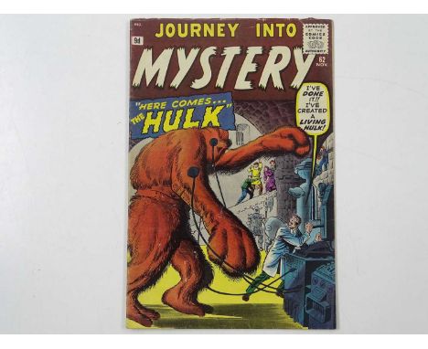 JOURNEY INTO MYSTERY #62 (1960 - MARVEL - UK Price Variant) Prototype issue - First appearance of Xemnu (Titan) called "The H