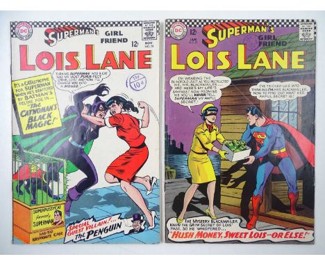 SUPERMAN'S GIRLFRIEND: LOIS LANE #70 &amp; 71 (2 in Lot) - (1966 - DC - UK Cover Price) - KEY Books - First and Second Silver