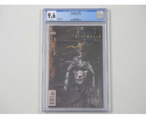 SANDMAN #69 (1995 - DC/VERTIGO) - GRADED 9.6 by CGC - Neil Gaiman story, Dave McKean cover with Marc Hempel interior art - Fl