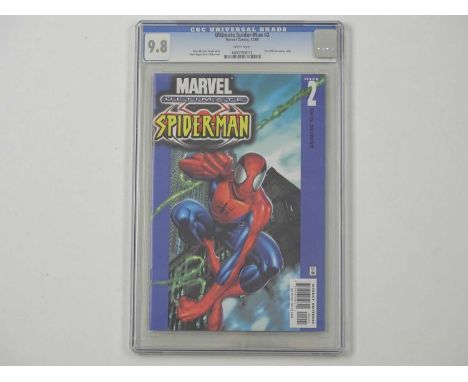 ULTIMATE SPIDER-MAN #2 (2000 - MARVEL) - GRADED 9.8 by CGC - Cover A - Brian Michael Bendis story with Mark Bagley cover &amp