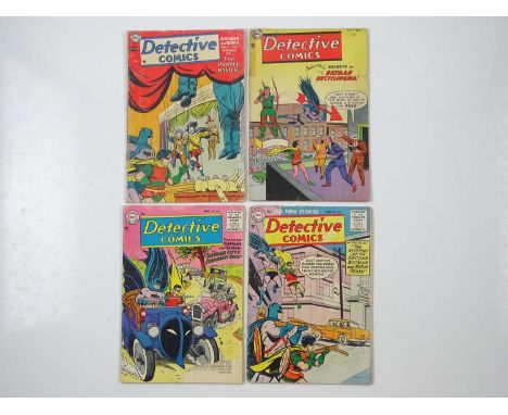 DETECTIVE COMICS #212, 214, 219, 220 (4 in Lot) - (1954/55 - DC) - Includes Batman and Robin covers + First appearance the Ba