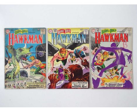 BRAVE AND THE BOLD: HAWKMAN #34, 35, 36  (3 in Lot) - (1961 - DC) - Origin and First, Second, Third appearance of Silver Age 