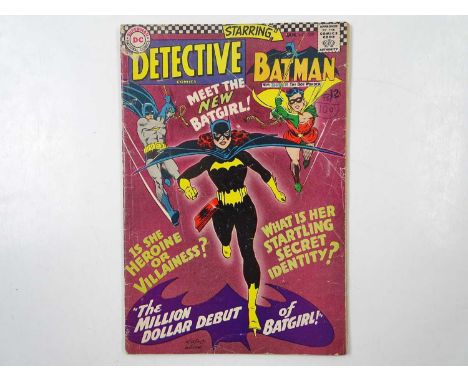 DETECTIVE COMICS: BATMAN #359 - (1967 - DC - UK Cover Price) - First appearance and origin of fan-favourite Batgirl (Barbara 