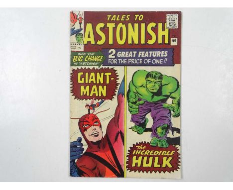 TALES TO ASTONISH #60 (1964 - MARVEL - UK Price Variant) First Giant-Man/Hulk double feature in the title - Jack Kirby cover 