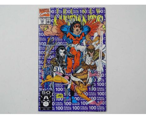 NEW MUTANTS #100 - (1991 - MARVEL) - First appearance of X-Force + Last Issue of the Title - Rob Liefeld cover and interior a