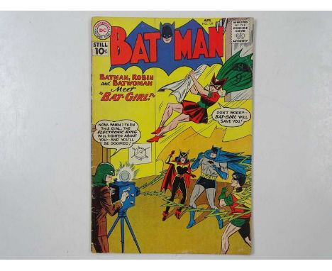 BATMAN #139 - (1961 - DC - UK Cover Price) First appearance of the original Bat-Girl + Batwoman appearance + First appearance