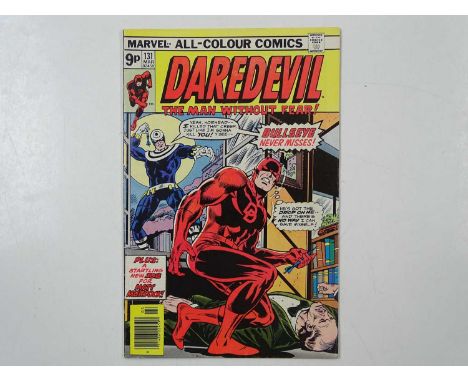 DAREDEVIL #131 - (1976 - MARVEL - UK Price Variant) - First appearance and Origin of Bullseye - Rich Buckler cover with Bob B