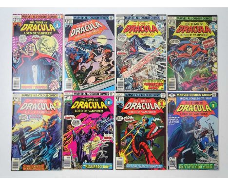 TOMB OF DRACULA #55, 56, 57, 59, 60, 61, 62, 70 (8 in Lot) - (1977/79 - MARVEL - US Price UK Price Variant) Includes the scar