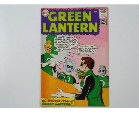 GREEN LANTERN #11 - (1962 - DC) - First appearance of the Green Lantern Corps + Sinestro appearance - Gil Kane cover and inte
