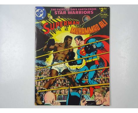SUPERMAN vs MUHAMMAD ALI #1 - (1978 - DC) - Over-Sized Treasury issue + Superman meets Muhammad Ali in an inter-galactic slug