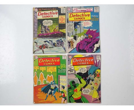 DETECTIVE COMICS #229, 236, 238, 245 (4 in Lot) - (1956/57 - DC) - Includes Batman and Robin covers + J'onn J'onzz's parents 