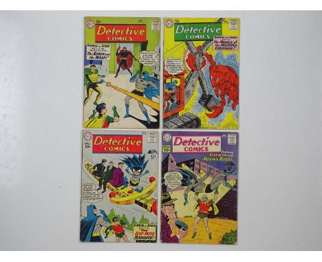 DETECTIVE COMICS #287, 288, 289, 290 (4 in Lot) - (1961 - DC - US Price &amp; UK Cover Price) - Includes Batman and Robin cov