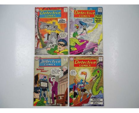 DETECTIVE COMICS #275, 280, 281, 282 (4 in Lot) - (1960 - DC - US Price &amp; UK Cover Price) - Includes Batman and Robin cov