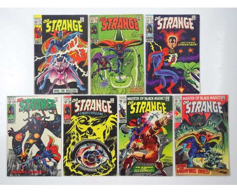 DOCTOR STRANGE #177, 178, 179, 180, 181, 182, 183 - (7 in Lot) - (1969 - MARVEL - US Price &amp; UK Cover Price) Includes Sta