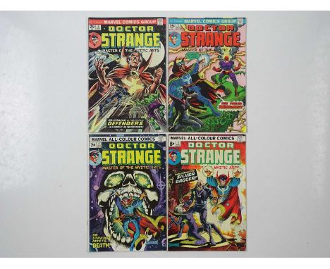 DOCTOR STRANGE #2, 3, 4, 5 (4 in Lot) - (1974 - MARVEL - US Price &amp; UK Price Variant) - Defenders, Avengers, Nick Fury, S