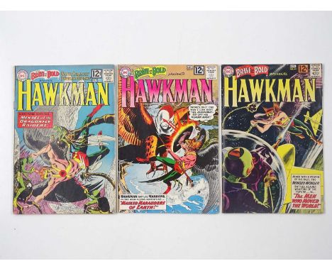 BRAVE AND THE BOLD: HAWKMAN #42, 43, 44  (3 in Lot) - (1962 - DC) - Includes Second tryout series for the Silver Age Hawkman 