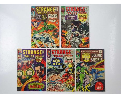 STRANGE TALES #144, 147, 148, 149, 150 (5 in Lot) - (1966 - MARVEL - US Price, UK Cover Price &amp; UK Price Variant) - Docto