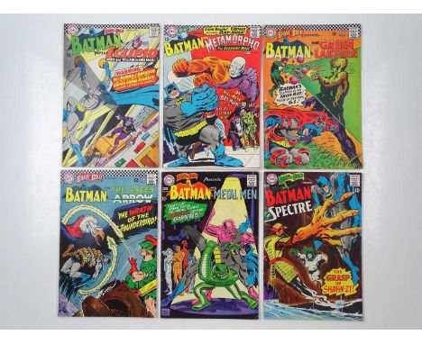 BRAVE &amp; BOLD: BATMAN #64, 68, 69, 71, 74, 75 - (6 in Lot) - (1966/67 - DC - US Price &amp; UK Cover Price) - ALL Batman t