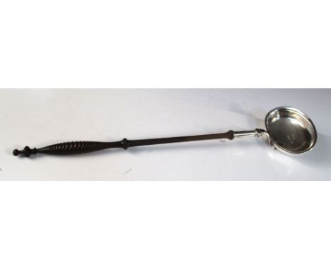 A Regency/George IV Scottish provincial silver punch ladle, by Charles Murray, Perth circa 1815-1825, the plain oval bowl wit