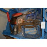Quantity of G-Clamps and Steel Brushes