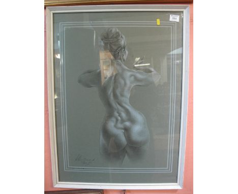 After Anthony Brandt, 'Casbahrian Dancer', a coloured print, framed and glazed.