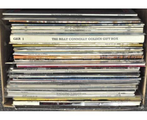 Assorted vintage records, to include Billy Connolly, Mammoth fair organ and more