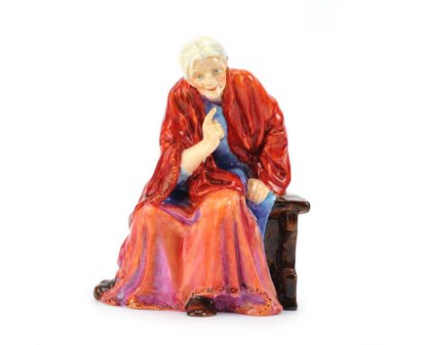 ROYAL WORCESTER FIGURINE, 'THE FORTUNE TELLER', MODELLED BY F.G. DOUGHTYHEIGHT: 6 INCHESNO OBVIOUS DEFECTS