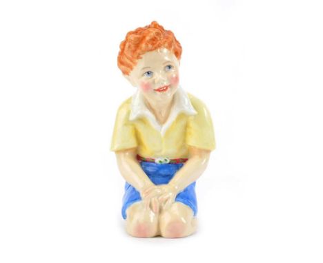 ROYAL WORCESTER FIGURINE, 'PUNCH', MODELLED BY F.G. DOUGHTY NO. 3488HEIGHT: 6 INCHESNO OBVIOUS DEFECTS