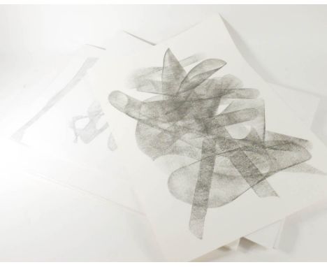 A group of forty eight pencil working drawings, signed verso 'Gustavo Ferro, Glasgow Sculpture Studios, dated 2016