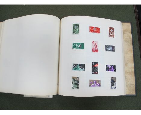 An Album of Mainly Mint Commonwealth Stamps, including Bahamas Queen Victoria 1/- Green Strip of three with plate number abov