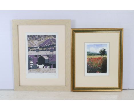 Frances Shearing (b. 1953), 'They were lost but who cared?', limited edition etching, signed in pencil lower right, titled lo