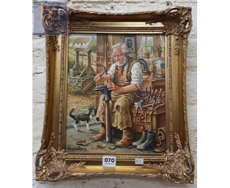 OIL ON BOARD THE COBBLER R WALLACE 
