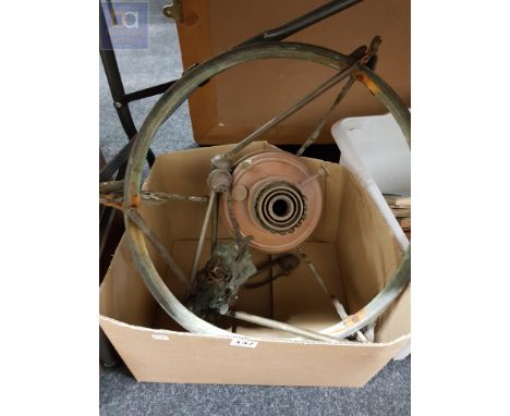 LARGE OIL LAMP CEILING LIGHT 