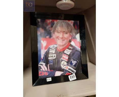 FRAMED JOEY DUNLOP PICTURE 