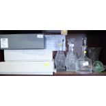 A boxed set of two Waterford "The Millennium Collection, Toast of the Year", champagne flutes, a
