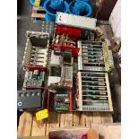 Skid Consisting of Assorted PLC Racks, SSD Drives, HBM Power Supply, AEG Frequency Converters