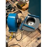 (2) Centrifugal Blowers w/ Dayton Motors