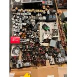 Skid Consisting of Load Control Boxes, SOLA Power Supply, Assorted Starter Switches, Allen-Bradley,