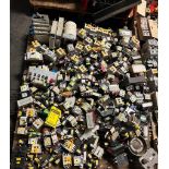 Skid Consisting of Assorted Starter Switches, AEG, Allen-Bradley, Siemens, Schneider Electric Module