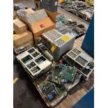 Skid Consisting of Assorted Circuit Boards, Siemens & HBM Power Supplies