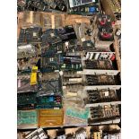 Skid Consisting of Assorted Circuit Boards, Power Controllers