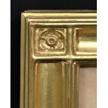 19th Century English School. A Gilt Composition Frame, with inset glass, 22.25" x 15.5" (rebate).