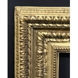 Early 19th Century English School. A Carved Giltwood Maratta Style Frame, 16.5" x 14" (rebate).