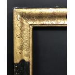19th Century Italian School. A Gilt and Black Frame, 32" x 24.5" (rebate).