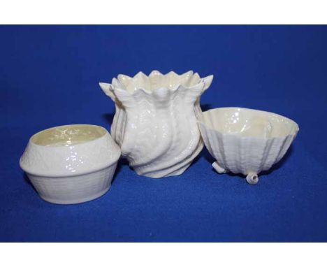 LOT OF CERAMICS including Belleek, etched glasses, cups and a table lamp, etc 