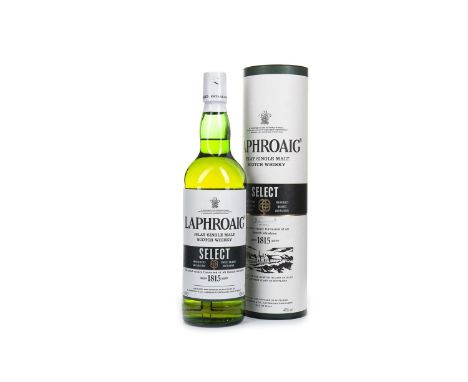 LAPHROAIG SELECT Single Malt Scotch Whisky 70cl, 40% volume, in tube.