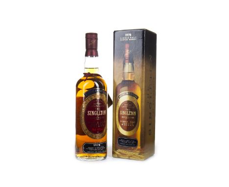 SINGLETON OF AUCHROISK 1978 Single Malt Scotch Whisky 75cl, 43% volume, in carton.